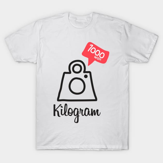 Kilogram Social T-Shirt by aografz